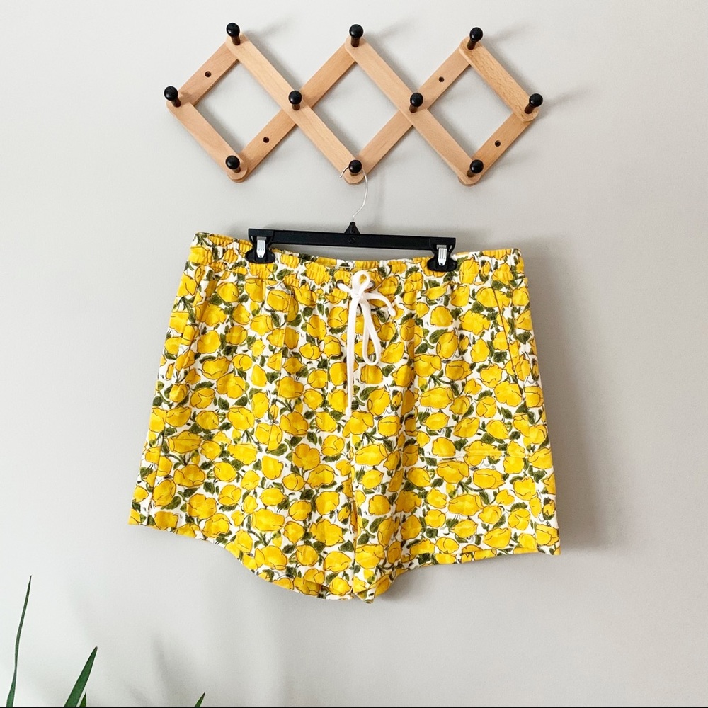MAUBY Marigold Poppy French Terry Shorts | Size 1X